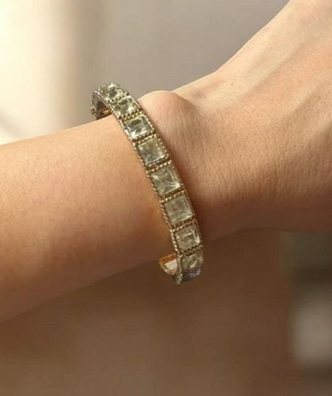 กำไลข้อมือเพชรคริสตัล Monet ของแท้