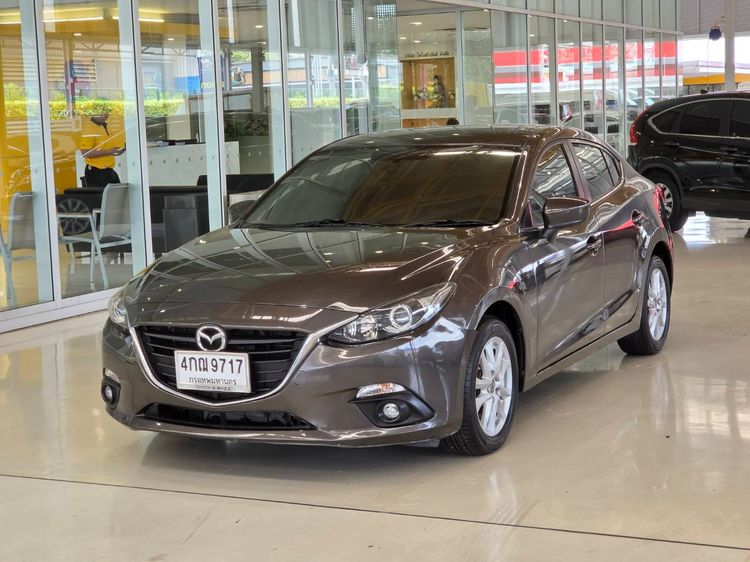 Mazda Mazda3 2014 2.0 C Sedan เบนซิน ไม่ติดแก๊ส น้ำตาล รูปที่ 3