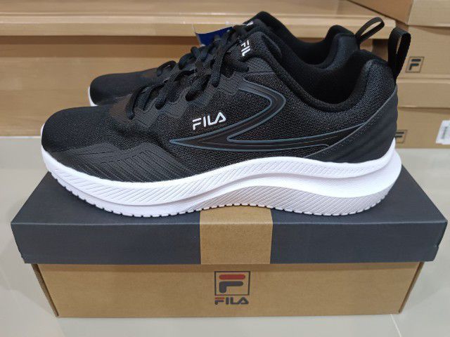 ดำ รองเท้าผ้าใบผู้ชาย fila ของแท้มือหนึ่ง