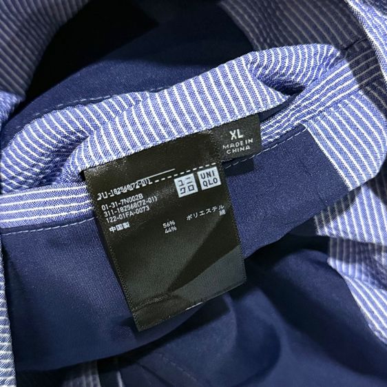 เสื้อสูทสีฟ้า Uniqlo อก 23.5" ยาว 30.5" รูปที่ 4
