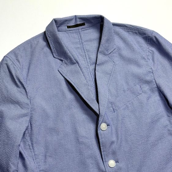 เสื้อสูทสีฟ้า Uniqlo อก 23.5" ยาว 30.5" รูปที่ 2