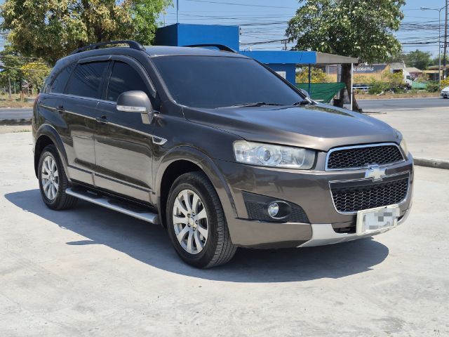 Chevrolet Captiva 2012 2.0 LTZ 2WD Utility-car ดีเซล ไม่ติดแก๊ส เกียร์อัตโนมัติ เทา รูปที่ 4