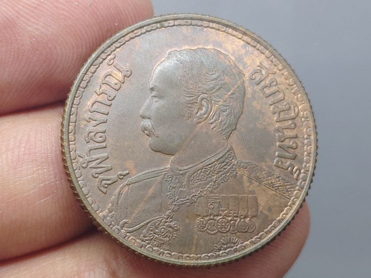 เหรียญเทิดพระเกียรติ รัชกาลที่5 หลังช้างสามเศียร เนื้อทองแดง หลวงพ่อเกษม เขมโก สุสานไตรลักษ์ ปี2535 ผิวเดิมๆ แท้ทันหลวงพ่อ รูปที่ 4