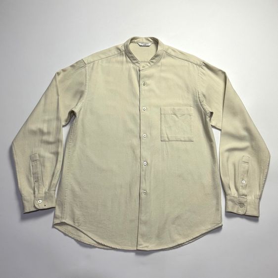 เสื้อเชิ้ตคอจีนแขนยาว แบรนด์ URBAN RESEARCH อก 21.5" ยาว 28.5"