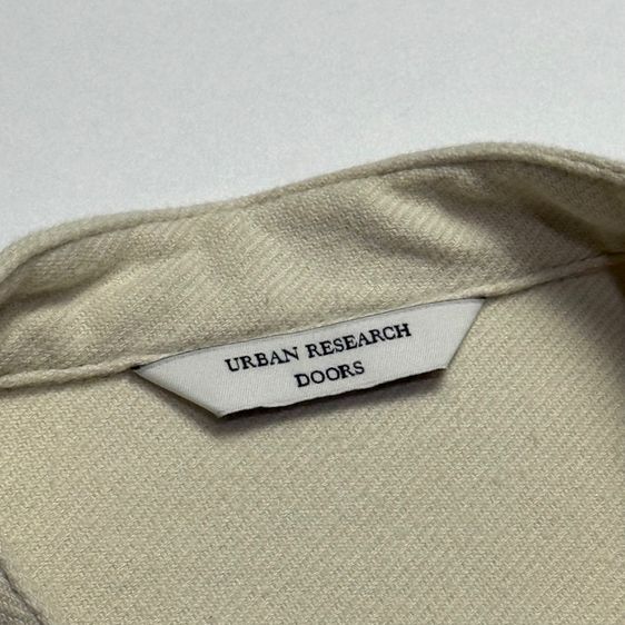 เสื้อเชิ้ตคอจีนแขนยาว แบรนด์ URBAN RESEARCH อก 21.5" ยาว 28.5" รูปที่ 3