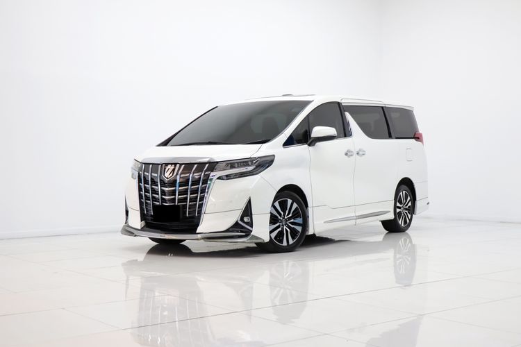 รถ Toyota Alphard 3.5 Executive Lounge สี ขาว