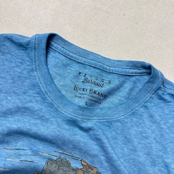 เสื้อยืด Lucky Brand​ ผ้านิ่ม ใหม่มาก Size L​ รูปที่ 4