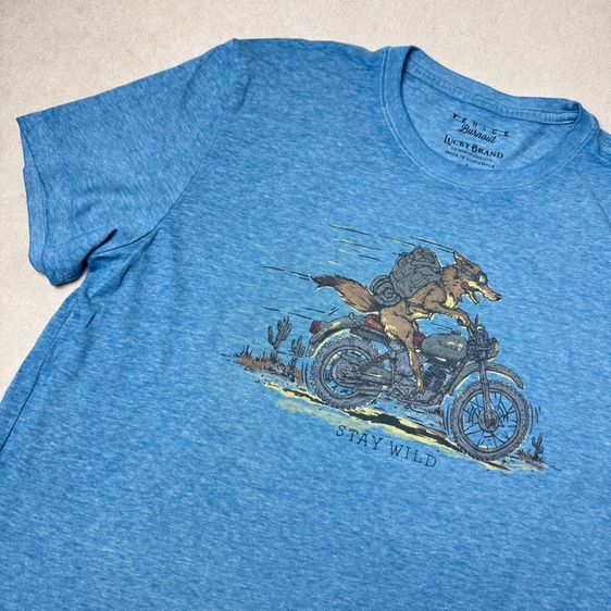 เสื้อยืด Lucky Brand​ ผ้านิ่ม ใหม่มาก Size L​ รูปที่ 3