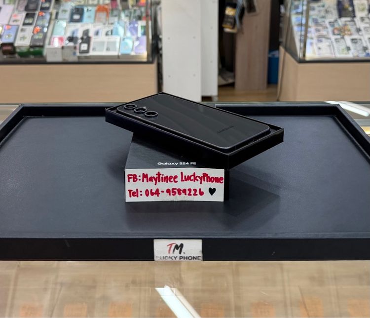 เครื่องสวยมากๆ ใช้งานน้อยมาก Samsung S24FE Ram8 Rom256 สีดำ  รูปที่ 2