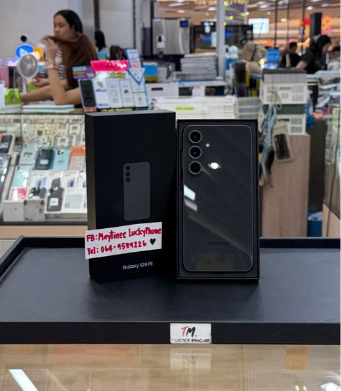 Galaxy S24 256 GB เครื่องสวยมากๆ ใช้งานน้อยมาก Samsung S24FE Ram8 Rom256 สีดำ 