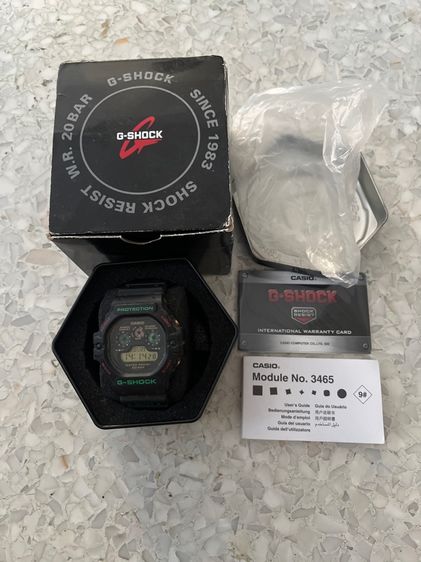 ดำ นาฬิกา G-SHOCK จากศูนย์จำหน่าย