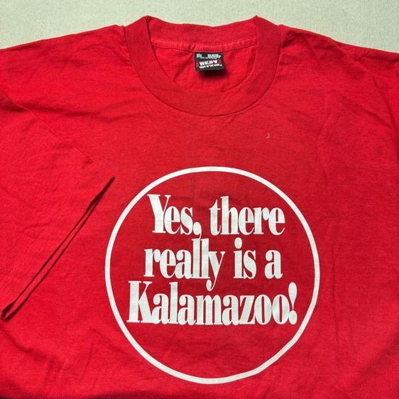 เสื้อยืด 90s ผ้าบาง Fruit​ of​ the​ Loom ใหม่มือหนึ่ง​ Size XL