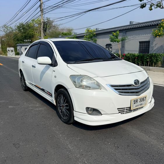 Toyota Vios 2013 1.5 Trd Sportivo Sedan เบนซิน ไม่ติดแก๊ส เกียร์อัตโนมัติ ขาว