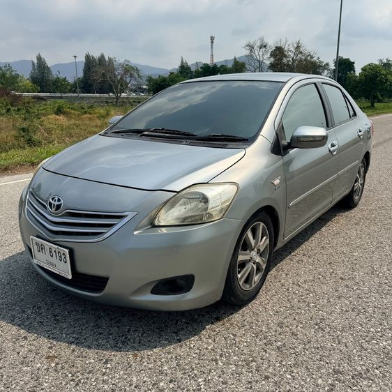 Toyota Vios 2010 1.5 E Sedan เบนซิน ไม่ติดแก๊ส เกียร์อัตโนมัติ เทา รูปที่ 3