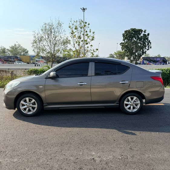 Nissan Almera 2014 1.2 VL Sedan เบนซิน ไม่ติดแก๊ส เกียร์อัตโนมัติ น้ำตาล รูปที่ 4