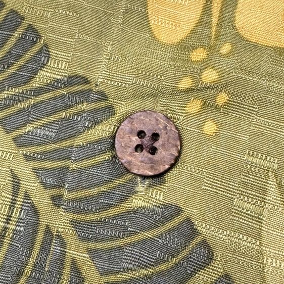 เสื้อฮาวายลายดอก​ Tommy Bahama ผ้า 100 Silk กระเป๋า​ต่อลาย Size M รูปที่ 8