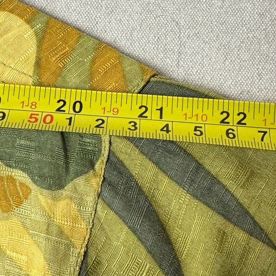 เสื้อฮาวายลายดอก​ Tommy Bahama ผ้า 100 Silk กระเป๋า​ต่อลาย Size M รูปที่ 11