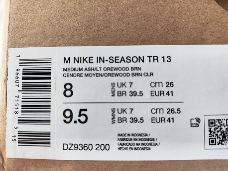 ของใหม่ Nike สีดำ ของแท้พร้อมกล่อง รูปที่ 3