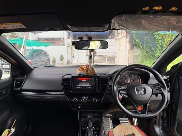 Honda City 2021 1.0 RS Sedan ดีเซล ไม่ติดแก๊ส เกียร์อัตโนมัติ เทา รูปที่ 2