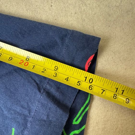 เสื้อฮาวายลายดอก​ Lands’END​ ผ้า Cotton​ ใส่สบาย Size xl รูปที่ 9
