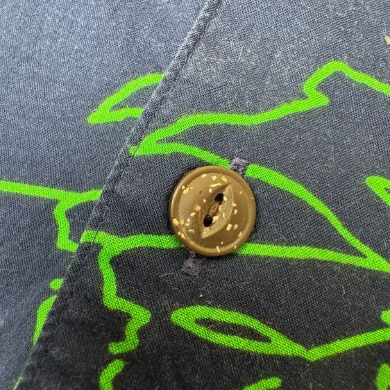 เสื้อฮาวายลายดอก​ Lands’END​ ผ้า Cotton​ ใส่สบาย Size xl รูปที่ 7