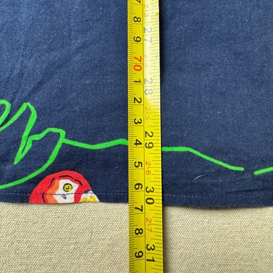 เสื้อฮาวายลายดอก​ Lands’END​ ผ้า Cotton​ ใส่สบาย Size xl รูปที่ 10