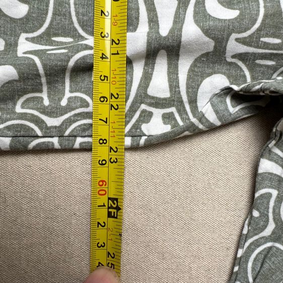 เสื้อฮาวายลายดอก​ Reyn​ Spooner​ ผ้า 100 cotton กระเป๋า​ต่อลาย Size L​ รูปที่ 11