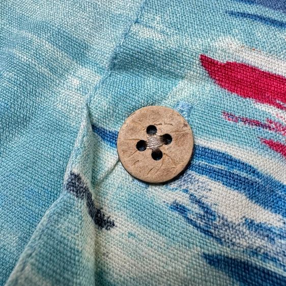 เสื้อฮาวายลายดอก​ Island Republic ผ้า Rayon Cotton Size XL​ รูปที่ 6