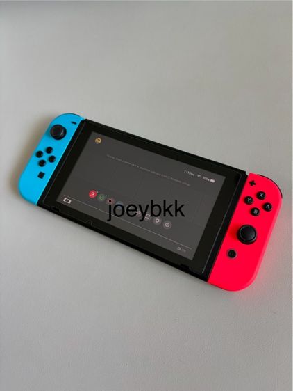 Nintendo Switch V2 Neon สภาพดีมาก เล่นน้อย กล่องอุปกรณ์ครบ รูปที่ 6