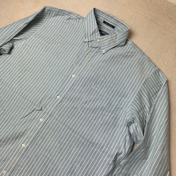 เสื้อเชิ้ต​ Lands’END ผ้า Oxford Size 16.5