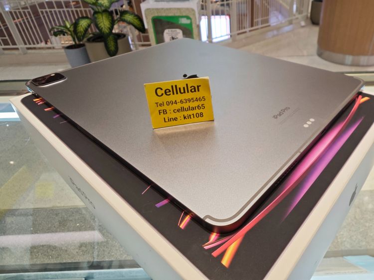 iPad Pro 12.9 M2 ใส่ซิม 128GB สภาพสวยมาก เครื่องไทย ครบกล่อง รูปที่ 4