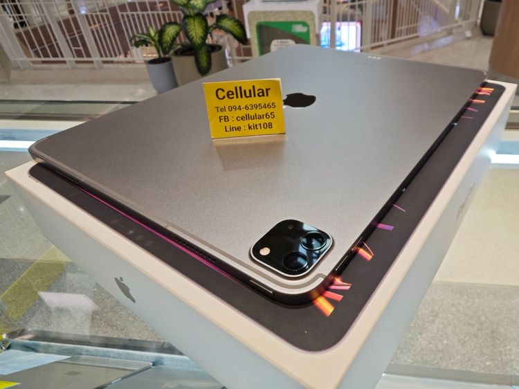iPad Pro 12.9 M2 ใส่ซิม 128GB สภาพสวยมาก เครื่องไทย ครบกล่อง รูปที่ 5