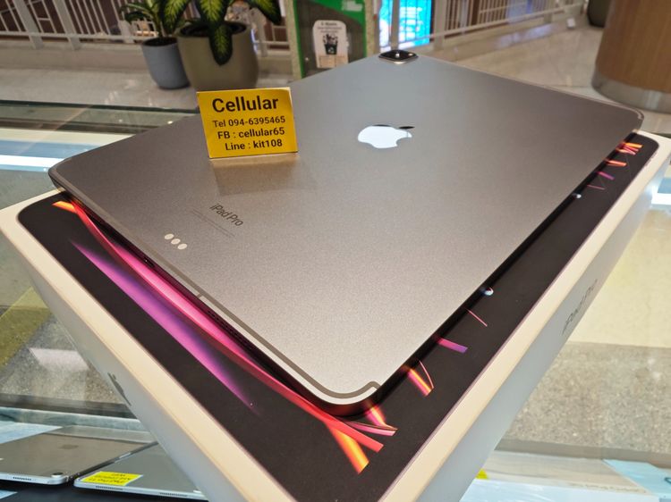 iPad Pro 12.9 M2 ใส่ซิม 128GB สภาพสวยมาก เครื่องไทย ครบกล่อง รูปที่ 3