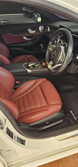 Mercedes-Benz C-Class 2020 C220 CDI Sedan ดีเซล ไม่ติดแก๊ส เกียร์อัตโนมัติ ขาว รูปที่ 2