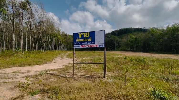 ขายทีดิน ใกล้หาดใหญ่น้ำไมท่วมแน่นอน