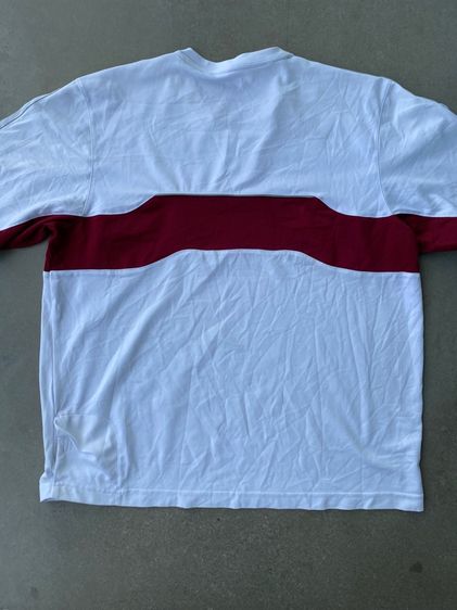 Adidas Climacool Jersey White Red Vintage Football Shirt รูปที่ 2
