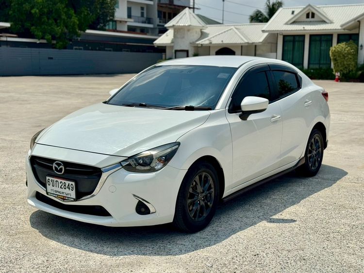 รถ Mazda Mazda 2 1.3 Skyactiv-G S Leather Sedan สี ขาว