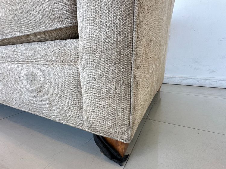 โซฟา 2 ที่นั่ง เบาะผ้าสีน้ำตาล ถอดปลอกได้  รูปที่ 11