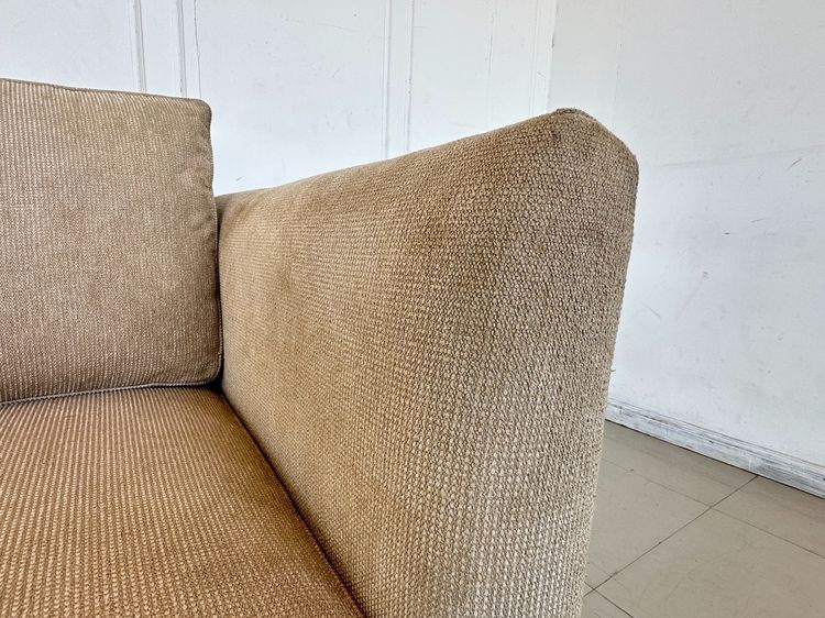 โซฟา 2 ที่นั่ง เบาะผ้าสีน้ำตาล ถอดปลอกได้  รูปที่ 8