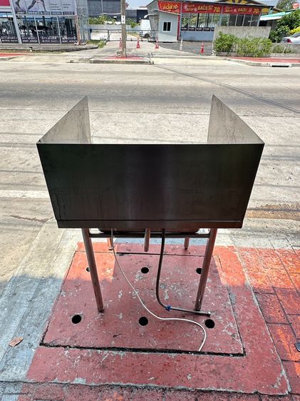 ซิงค์สแตนเลส เกรด 304 แบบ 1 หลุม พร้อม 2 ก็อกน้ำ มีฉากกั้นกันกระเด็น  (ขนาดกว้าง 70 CM.) รูปที่ 7