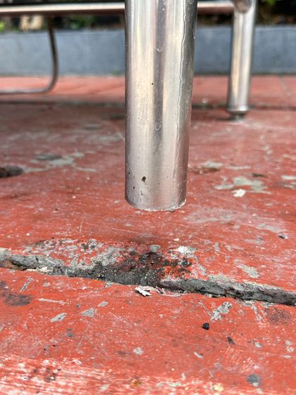 เตาทอดสแตนเลส เกรด 304 แบบ 2 หลุม ด้านบนมารางน้ำทิ้งและ 1 ก็อกน้ำ  (ขนาดกว้าง 90 CM.)  รูปที่ 17