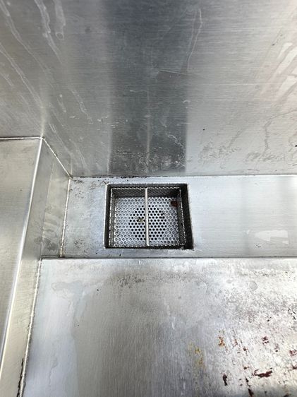 เตาสแตนเลส เกรด 304 (เตาไทย) 2 หัว หัวเตา KB5 1 ก็อกน้ำ ด้านบนเตามีรางน้ำ ชั้นวางระแนง  รูปที่ 12