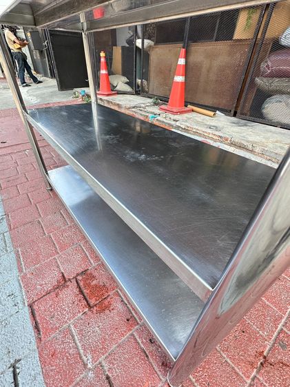 ชั้นวางของสแตนเลส เกรด 304 6 ชั้นวาง  (ขนาดกว้าง 120 CM.)  รูปที่ 9