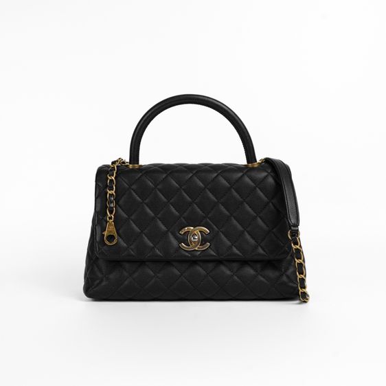 กระเป๋า  Coco 11  Caviar Top Handle Bag GHW  อุปกรณ์มีครบ มีใบเสร็จ เข้ามาดูสินค้าจริงที่ร้าน รูปที่ 2