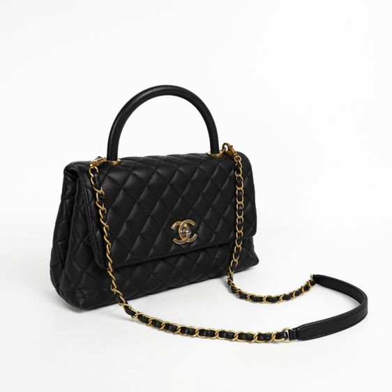 กระเป๋า  Coco 11  Caviar Top Handle Bag GHW  อุปกรณ์มีครบ มีใบเสร็จ เข้ามาดูสินค้าจริงที่ร้าน รูปที่ 7