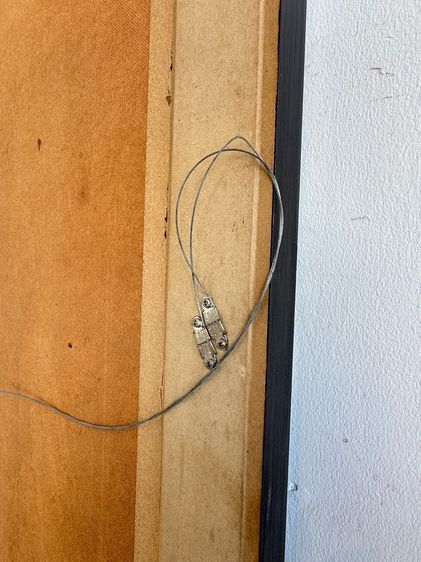 บานกระจกเงา กรอบไม้จริงสีน้ำตาล ติดคิ้วไม้สีทอง รูปที่ 11