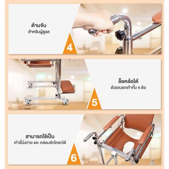 อุปกรณ์คลื่อนย้ายผู้ป่วยขึ้นรถ iLIFT รุ่น 2 5in1 อเนกประสงค์ดูแลผู้สูงอายุเคลื่อนย้ายผู้ป่วยติดเตียง รูปที่ 4