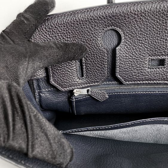 กระเป๋า  Birkin 30 Togo Palladium มาพร้อมใบตรวจเซอร์ติฟิเคท  เข้ามาดูสินค้าจริงที่ร้าน รูปที่ 17