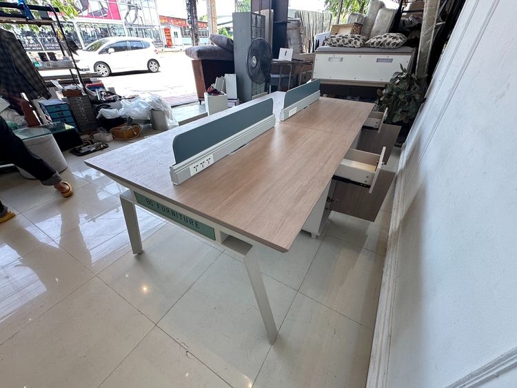 โต๊ะทำงานกลุ่ม 4 ที่นั่ง แบรนด์ BC FURNITURE รูปที่ 12