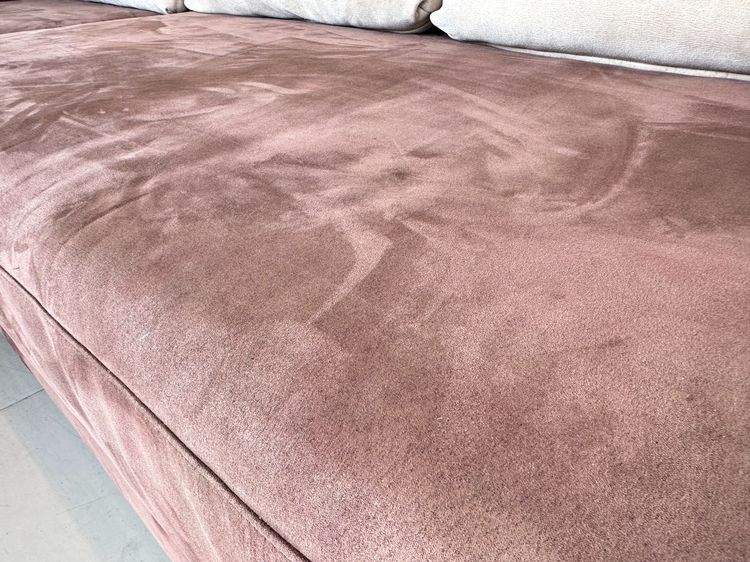 โซฟาแอล เบาะผ้ากำมะหยี่สีน้ำตาล รูปที่ 15